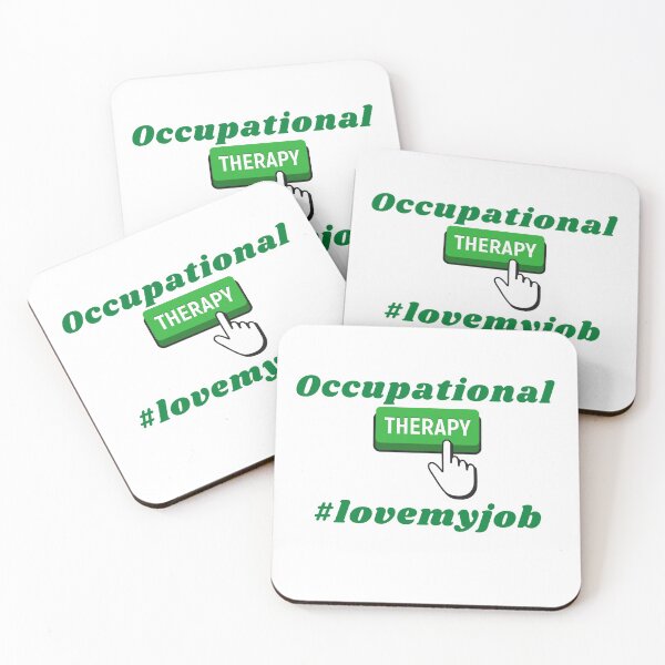 Item preview, Occupational Therapy - I love my job designed and sold by PinkArtDesigns.