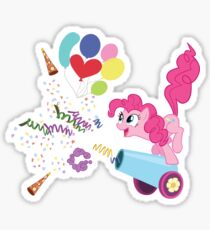 Pinkie Pie Cannon! Sticker