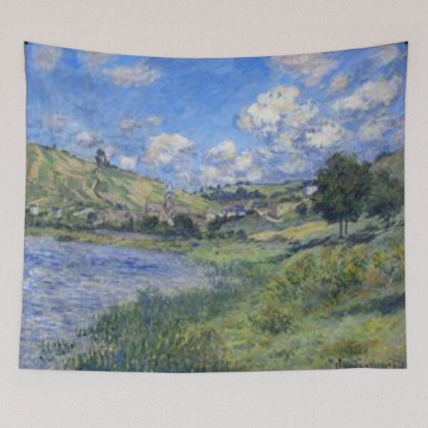 Item preview, Claude Monet Painting - Vetheuil paysage designed and sold by Coffeesnow.