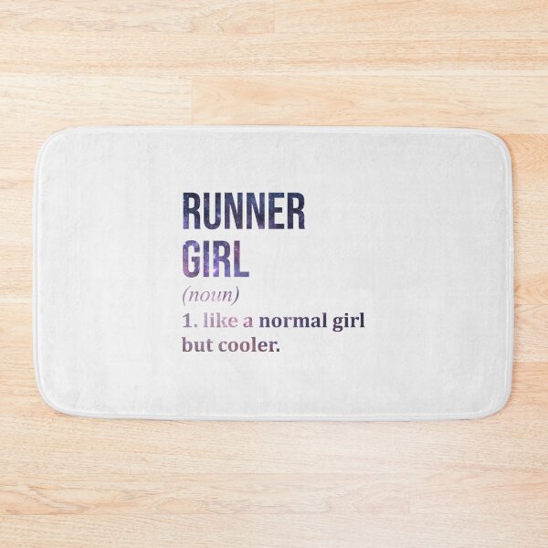 Item preview, Runner Girl Funny Running Quot| Perfect Gift designed and sold by sherricam.