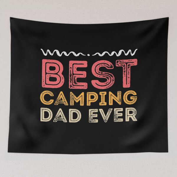 Item preview, Best Camping Dad Ever - Camping lover  designed and sold by meedTee.