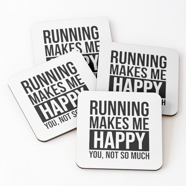 Item preview, Running Makes Me Happ| Perfect Gift designed and sold by sherricam.