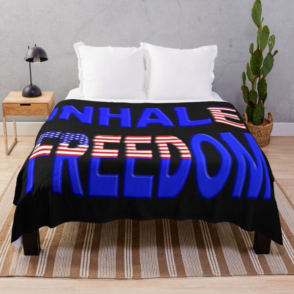 Item preview, INHALE FREEDOM - 4 JULY HAPPY INDEPENDANCE DAY!! designed and sold by Ralek.