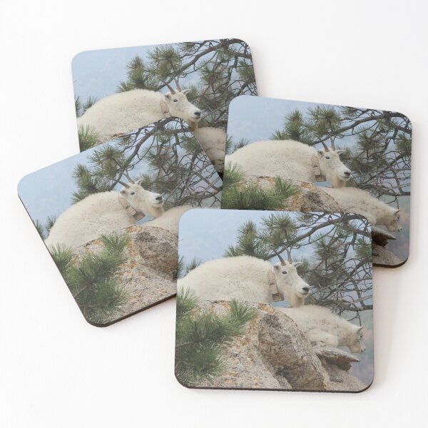 Item preview, Rocky Mountain goats designed and sold by NaturesLens.