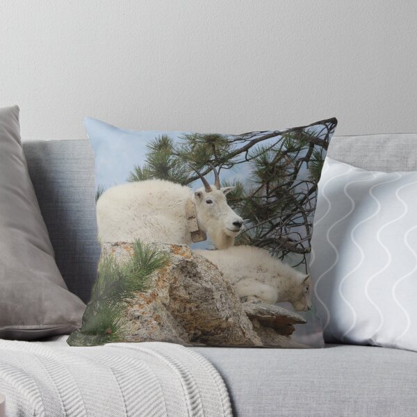 Item preview, Rocky Mountain goats designed and sold by NaturesLens.