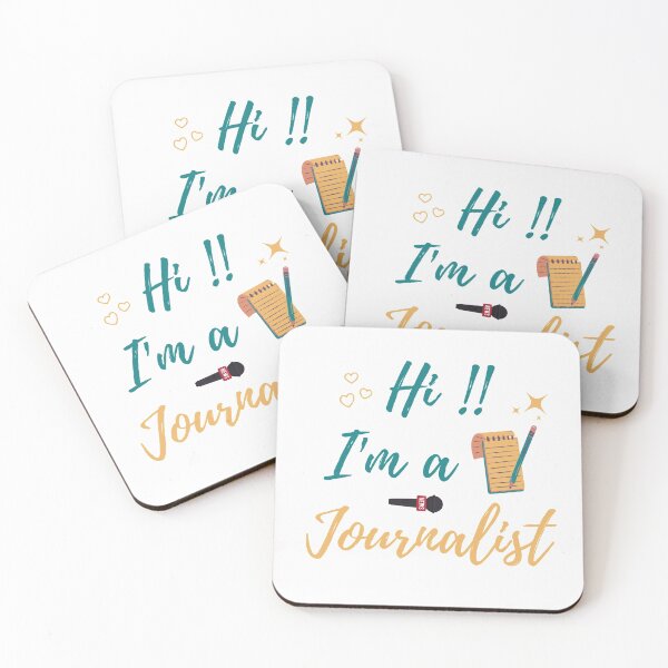 Item preview, Hi !! I'm A Journalist Funny Journalism quote,journalists,reporter,Blogers,Investigater,Newspaper writer,journalist dad,birthday gift designed and sold by T-Spring ★★★★★.