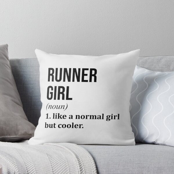 Item preview, Runner Girl Funny Running Quot| Perfect Gift designed and sold by sherricam.