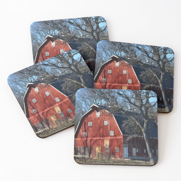 Item preview, The Bright Red Barn designed and sold by KirtTisdale.