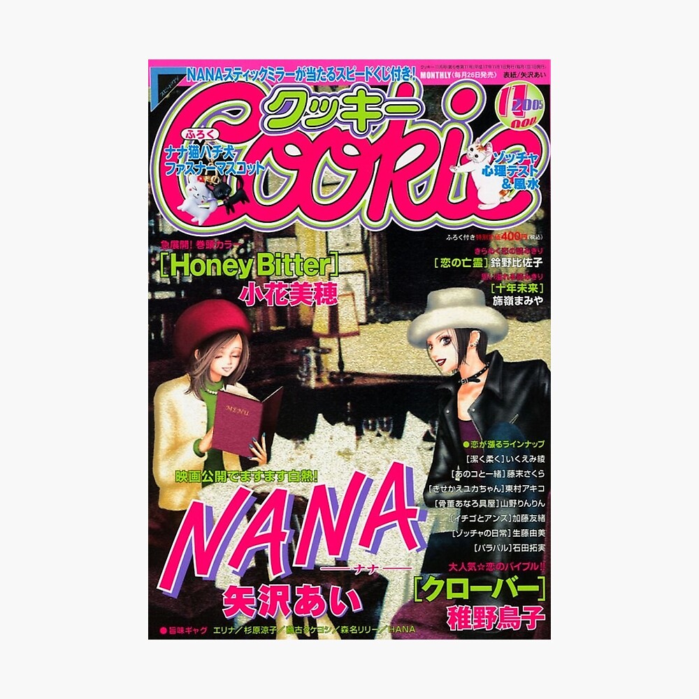 Nana Magazine Cover Poster For Sale By Yazliyana Redbubble