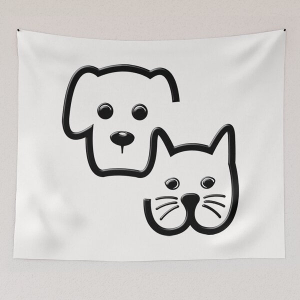 Item preview,  cat and dog friendship designed and sold by Elbruz.