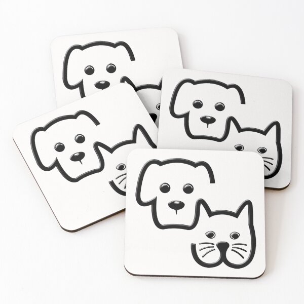 Item preview,  cat and dog friendship designed and sold by Elbruz.