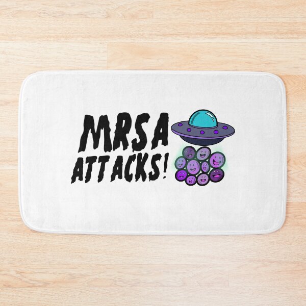 Item preview, MRSA ATTACKS! designed and sold by MedLabVibes.