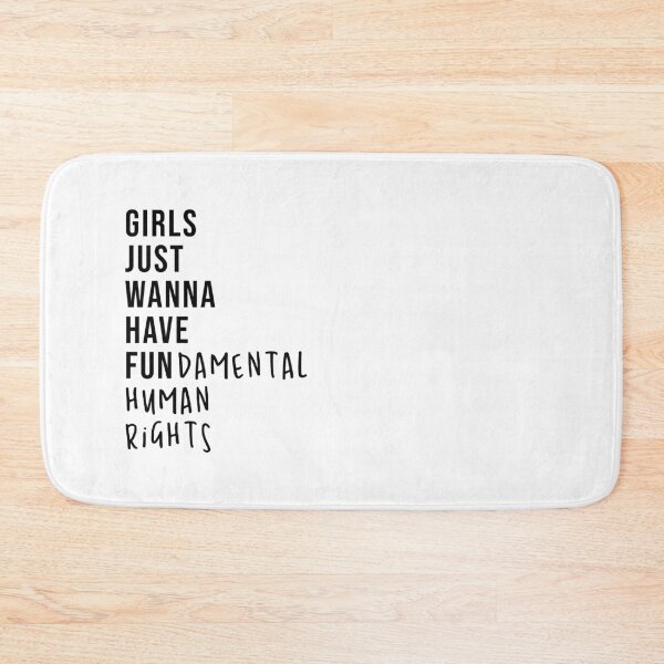 Item preview, Girls Just Wanna Have Fundamental Rights designed and sold by qwerksome.