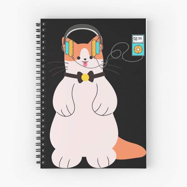 Item preview, CAT LISTENING TO MUSIC designed and sold by PotentCreation.