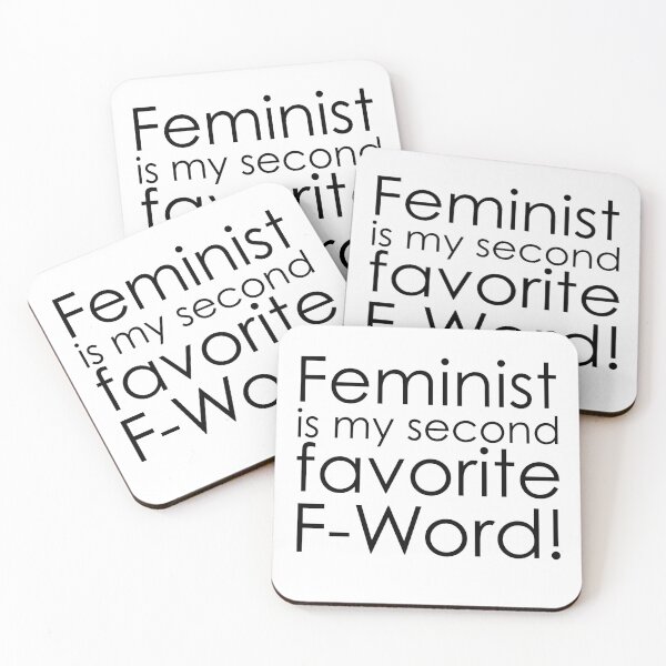 Item preview, Feminist is my second favorite F-Word! designed and sold by faithfullyyours.