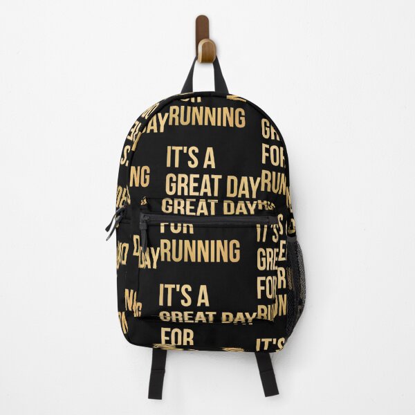 Item preview, It's a Great Day for Running in Gol| Perfect Gift designed and sold by sherricam.