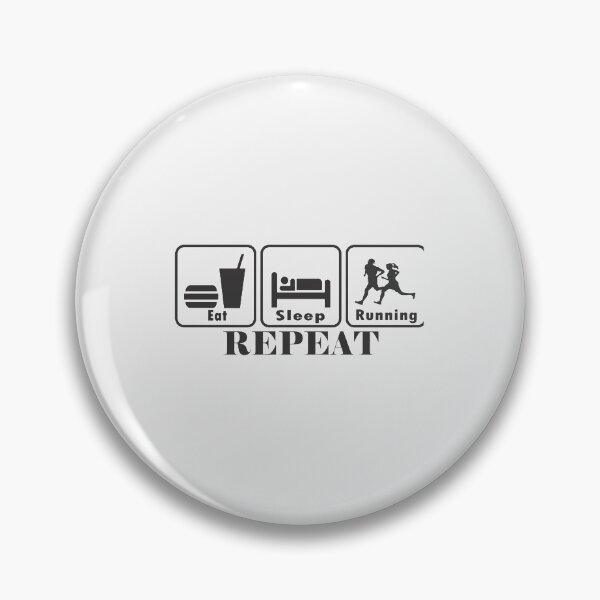 Item preview, EAT SLEEP RUNNING REPEA| Perfect Gift designed and sold by sherricam.