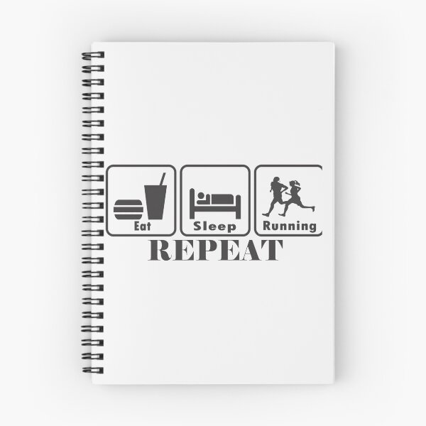 Item preview, EAT SLEEP RUNNING REPEA| Perfect Gift designed and sold by sherricam.