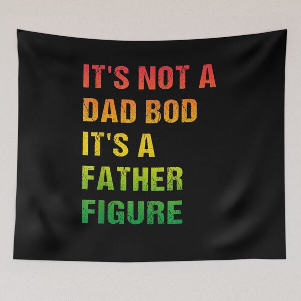 Item preview, Mens It's Not A Dad Bod It's A Father Figure African Colors  designed and sold by zpruby.