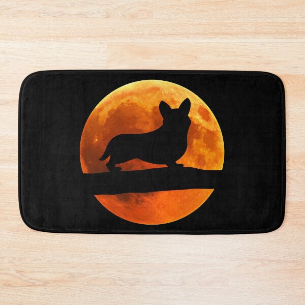 Item preview, Corgi Dog Silhouette Moon designed and sold by alaechamlal.