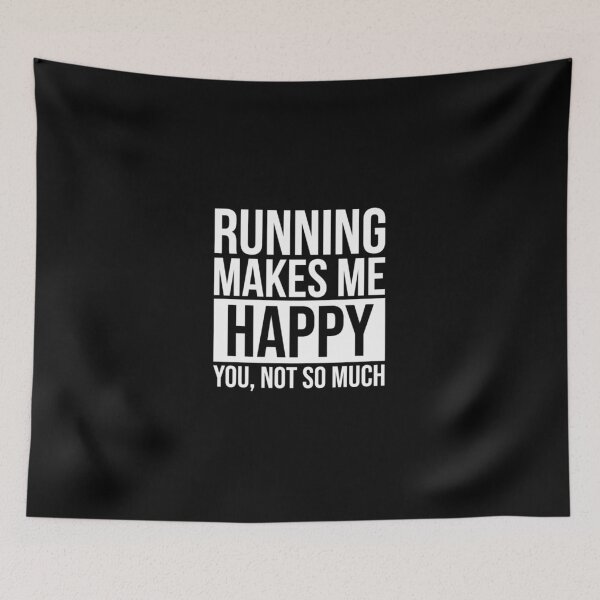 Item preview, Running Makes Me Happy for Wome| Perfect Gift designed and sold by sherricam.