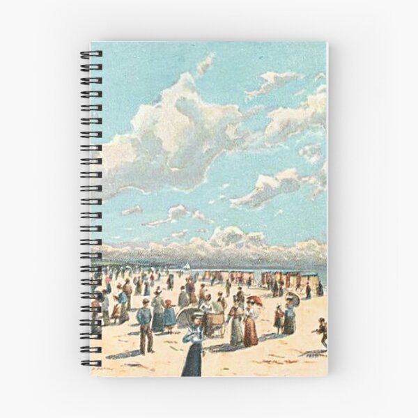 Item preview, Vintage Illustration of Aberdeen Scotland - The Sea, Beach & Bathing Station designed and sold by yourscotland.