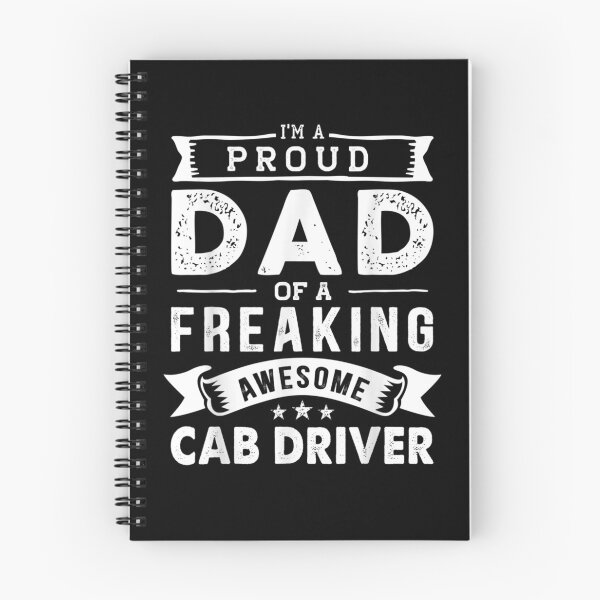 Item preview, I'm A Proud Dad Of Cab Driver Funny Father's Day  designed and sold by zpruby.