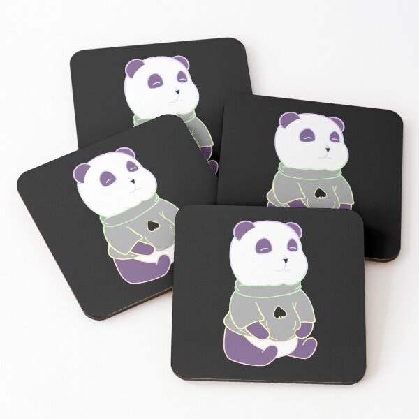 Item preview, Ace the Panda subtle asexual design Pride Month Edition designed and sold by IncognitumArt.