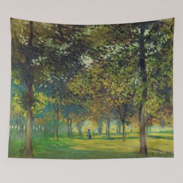 Item preview, Claude Monet Painting - The allee du champ de foire at argenteuil designed and sold by Coffeesnow.