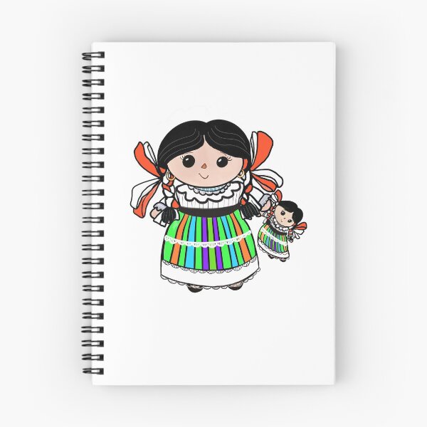 Item preview, Mexican Maria rag doll sticker art  designed and sold by nidimar.