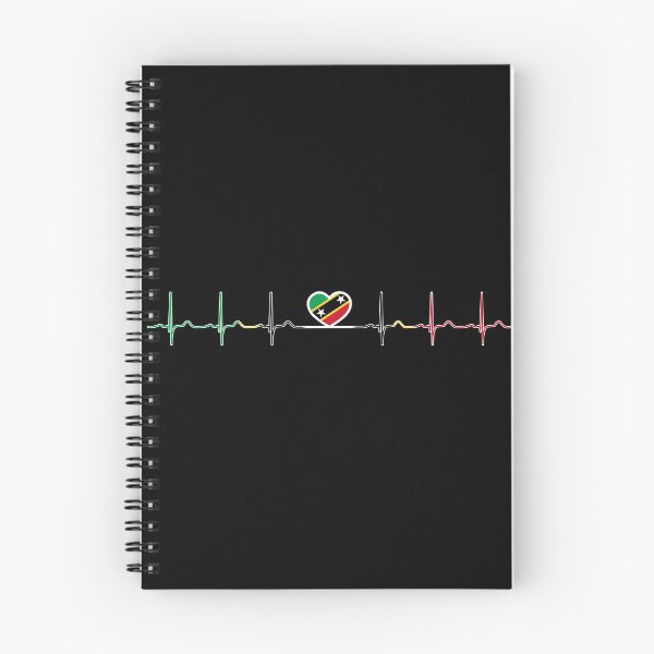 Item preview, Heartbeat Saint Kitts and Nevis designed and sold by Heartbeatsalad.