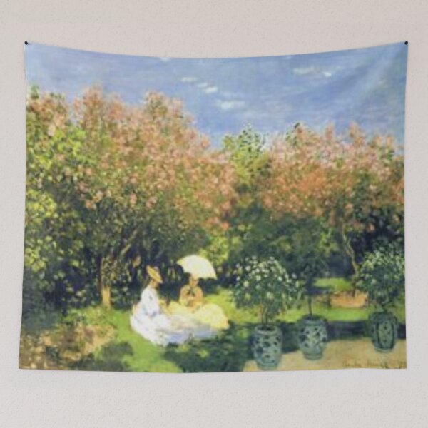 Item preview, Claude Monet Painting - The Garden designed and sold by Coffeesnow.