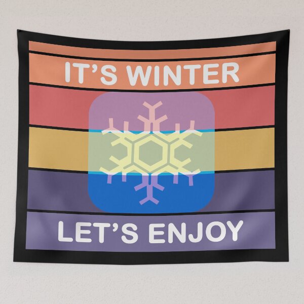 Item preview, Winter Vacation Enjoy Winter Season Snowflake designed and sold by LashCreations.