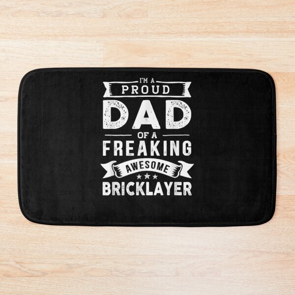 Item preview, I'm A Proud Dad Of Bricklayer Funny Father's Day  designed and sold by zpruby.