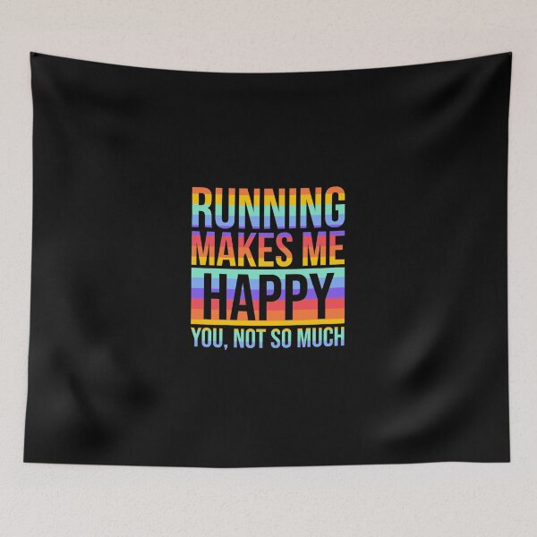 Item preview, Running Makes Me Happ| Perfect Gift designed and sold by sherricam.