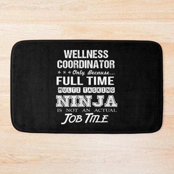 Item preview, Wellness Coordinator T Shirt - Multitasking Ninja Job Gift Item Tee designed and sold by cattontawn.