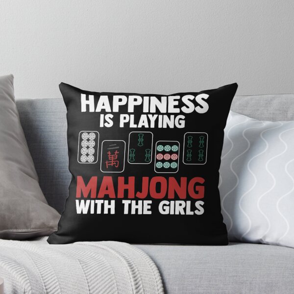Item preview, Happiness Is Playing Mahjong With The Girls Mahjong Player designed and sold by Nessshirts.