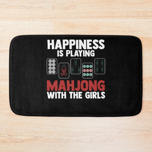 Item preview, Happiness Is Playing Mahjong With The Girls Mahjong Player designed and sold by Nessshirts.