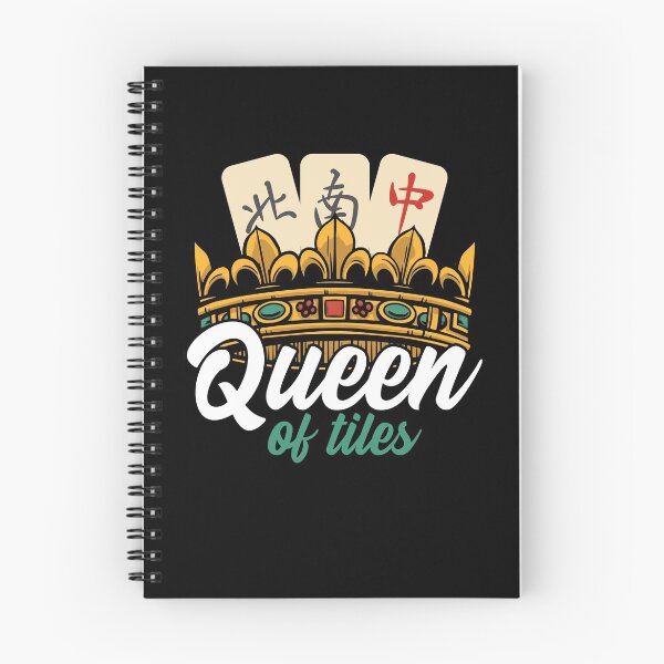 Item preview, Queen Of Tiles Mahjong Fans Mahjong Player Gambler designed and sold by Nessshirts.