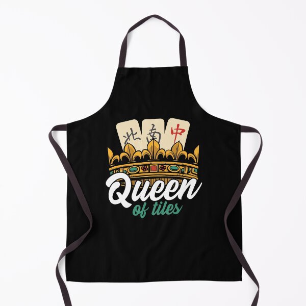 Item preview, Queen Of Tiles Mahjong Fans Mahjong Player Gambler designed and sold by Nessshirts.