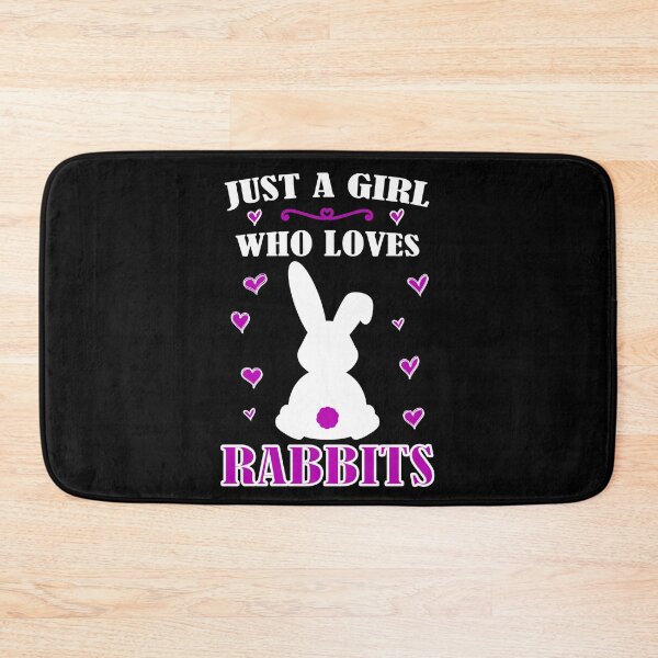 Item preview, Just a girl who loves Rabbits Hare Bunny Lovers designed and sold by besTmanuFacture.