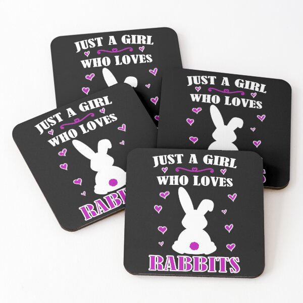 Item preview, Just a girl who loves Rabbits Hare Bunny Lovers designed and sold by besTmanuFacture.