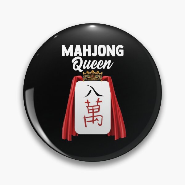 Item preview, Queen Of Tiles Mahjong Player Gambler Mahjong Fans designed and sold by Nessshirts.