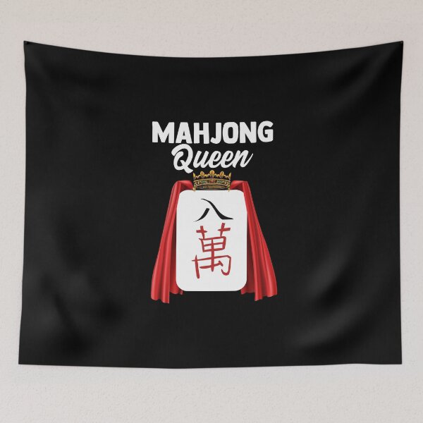 Item preview, Queen Of Tiles Mahjong Player Gambler Mahjong Fans designed and sold by Nessshirts.