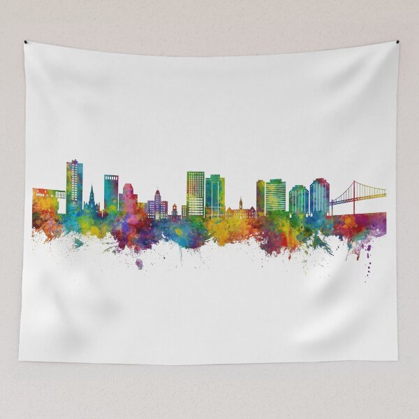 Item preview, Halifax Canada Skyline designed and sold by ArtPrints.
