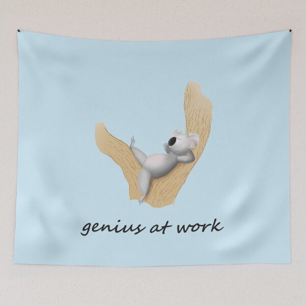 Item preview, Genius at work! designed and sold by shackledlettuce.