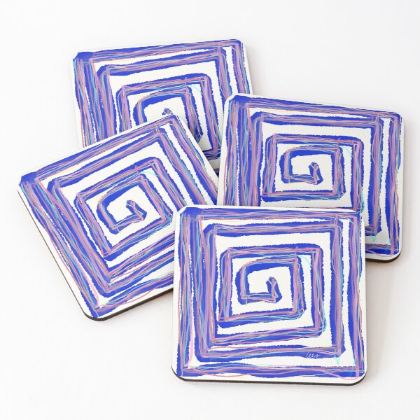 Item preview, Maze (blue) designed and sold by MentaLee.