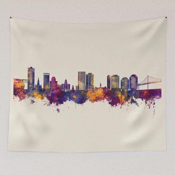 Item preview, Halifax Canada Skyline designed and sold by ArtPrints.