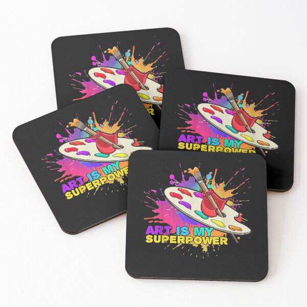 Item preview, Splatter Painting Art Is My Superpower Messy Artist Painter  designed and sold by zpruby.