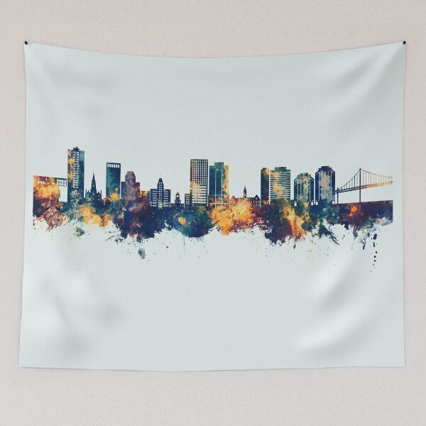 Item preview, Halifax Canada Skyline designed and sold by ArtPrints.